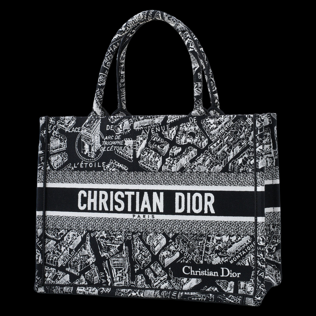 CHRISTIAN DIOR(USED)크리스찬디올 오블리크 북토트 미듐